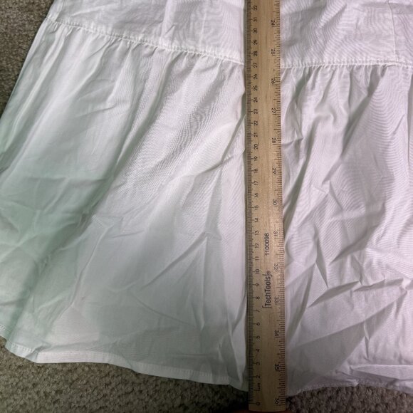 Steve Madden Women's Elastic Waist Sleeveless Mini Dress Size L White NWT E976 - Picture 11 of 12